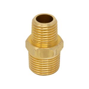 Brass Pipe Reducer, 3/4" x 1/2", Male