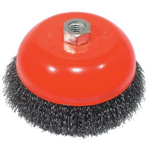 5" Wire Cup Brush, 5/8" x 11 Spindle