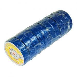 Electrical Tape, 10 Rolls, Blue
