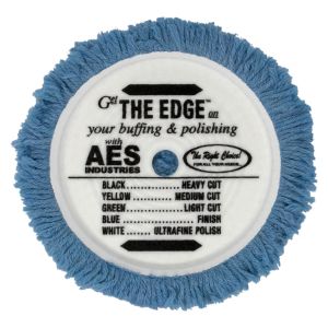 The Edge Wool Buffing Pad, Finish, Blue