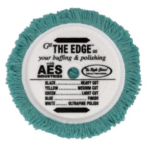 The Edge Wool Buffing Pad, Light Cut, Green