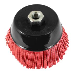 Nylon Filament Brush, 5" Cup