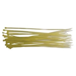 11-1/4" Cable Ties, Natural, 25pc