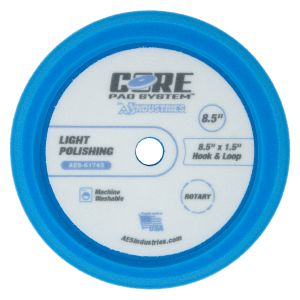 CORE 8.5" Foam Buffing Pad, Light Polish, Blue