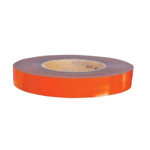 Double Face Tape, 7/8" x 50', Orange Liner