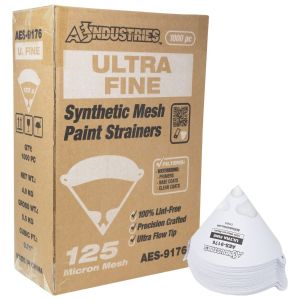Synthetic Mesh Paint Strainers, 1000pc, Ultra Fine