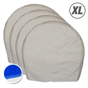Dual-Layer Canvas Wheel Masker Set, 4pc Set, X Large