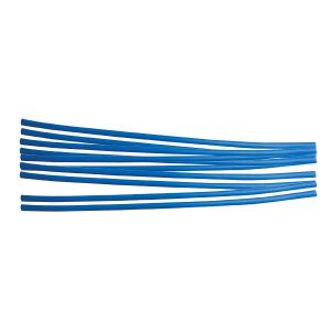 Heat Shrink Tubing, 10pc, 3/16", Blue